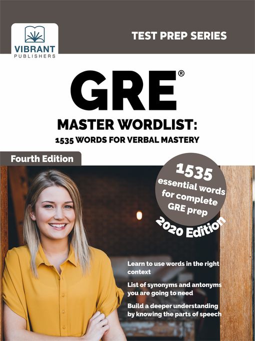 Cover image for GRE Master Wordlist